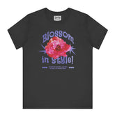 Blossom in Style Graphic Tee Shirt Casual Product Type